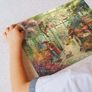 Puzzle "magazinul de flori", seria stil de viață, 300 elem. Thumbnail 5