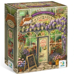 Puzzle "magazinul de flori", seria stil de viață, 300 elem. Thumbnail 3