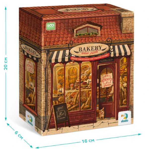 Puzzle "brutărie", seria stil de viață, 300 elem. 2