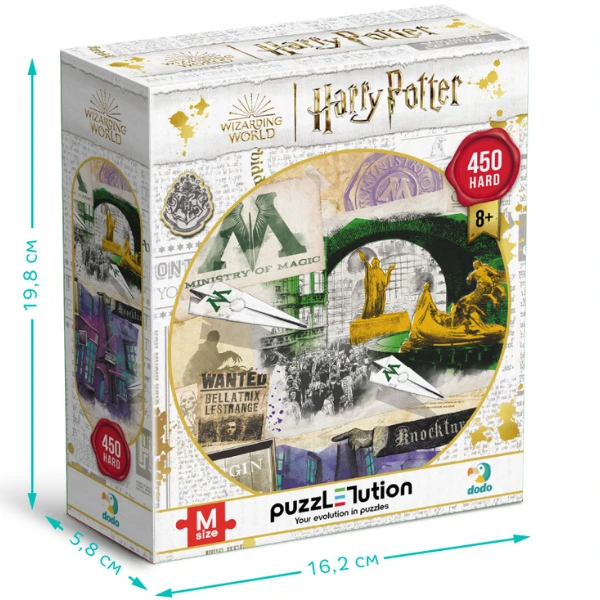 Puzzle "ministerul magiei și aleea knocktern.", seria harry potter, 450  elem. 3