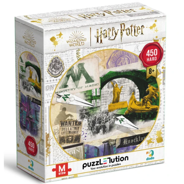 Puzzle "ministerul magiei și aleea knocktern.", seria harry potter, 450  elem. 5