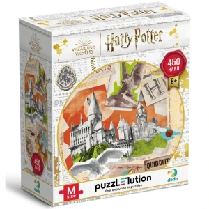 Puzzle "școala hogwarts și terenul de quidditch", seria harry potter, 450  elem. Thumbnail 3