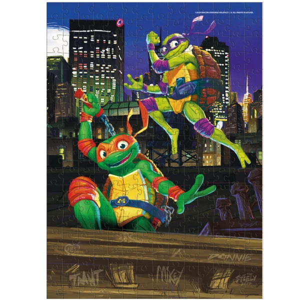 Puzzle "donatello și michelangelo", seria țestoasele ninja, 250 elem. 2