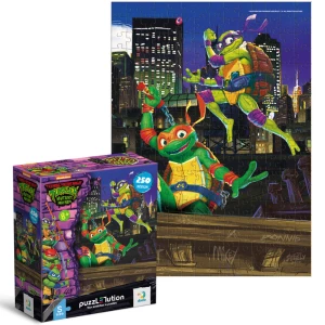 Puzzle &quot;Donatello și Michelangelo&quot;, seria Țestoasele Ninja, 250 elem.