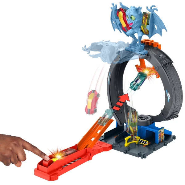 Hot wheels игровой набор "нападение летучей мыши" 5