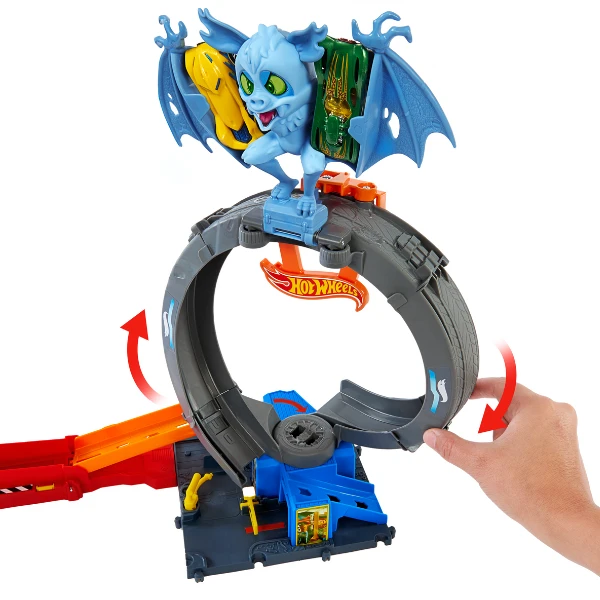 Hot wheels игровой набор "нападение летучей мыши" 7