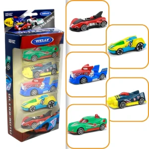 Set de 5 mașini metalice de colecție 1:60 welly, ultra auto