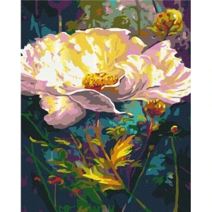 Pictură pe numere 40*50 cm (în cutie) – floare de poveste Thumbnail 3