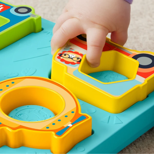 Fisher-price сортер - пазл "формы и звуки транспортных средств" 7