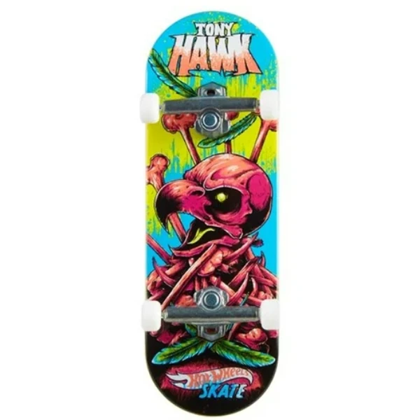 Hot wheels неоновые фингерборды skate tony hawk, в ассортименте 12