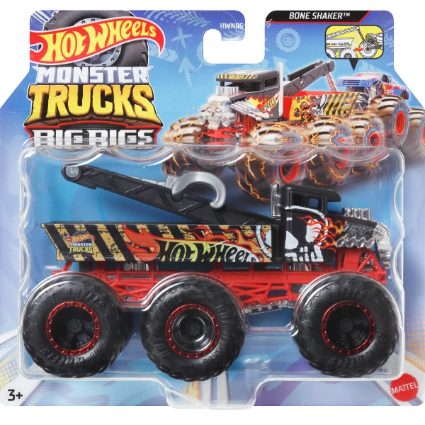 Hot wheels monster trucks 1:64 с 6 колесами, в ассортименте 4