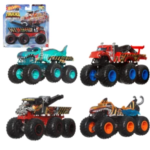Hot Wheels Monster Truck 1:64 cu 6 roți, în asortiment