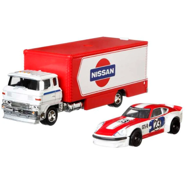 Hot wheels set de colecție din 2 automobile premium team transport, în asortiment 7