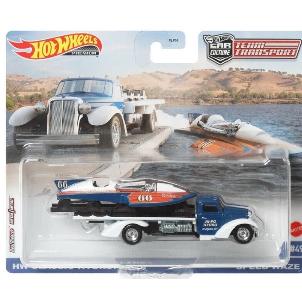 Hot wheels set de colecție din 2 automobile premium team transport, în asortiment 9
