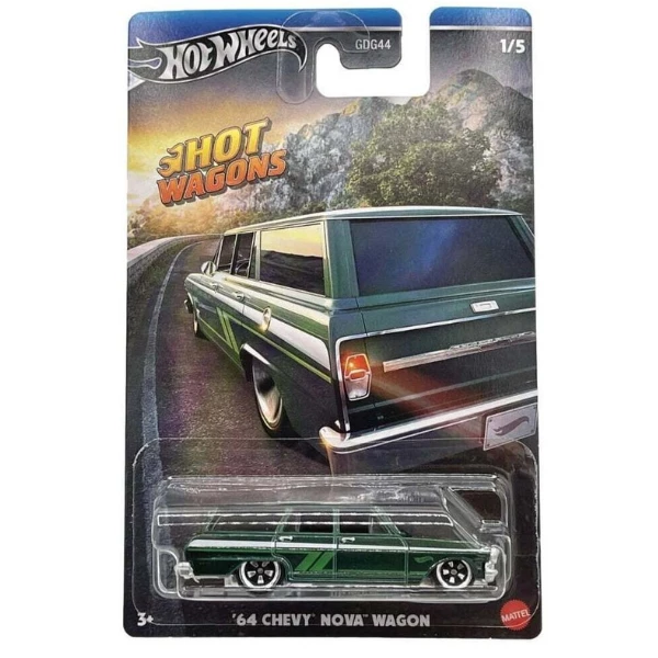 Hot wheels тематическая машинка hot wagons 1:64, в ассортименте 7