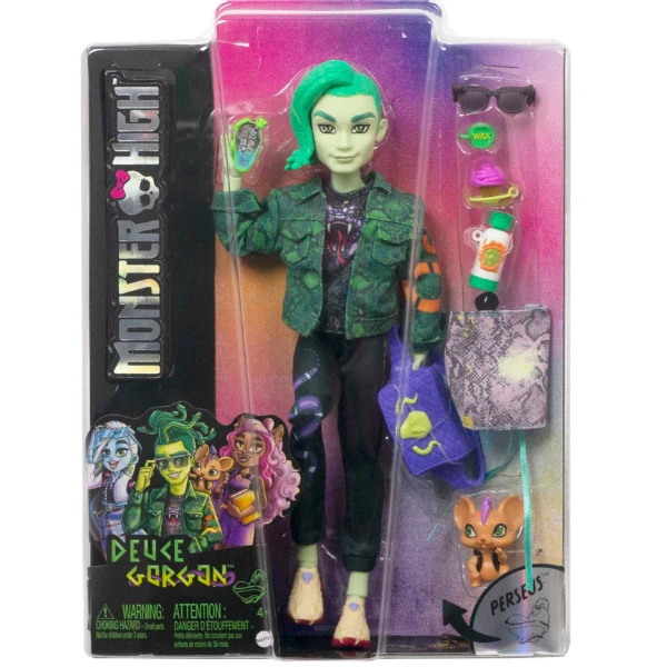 Set de joc monster high " deuce gorgon și perseus", cu accesorii 3