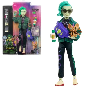 Игровой набор monster high "дьюс горгон и персей", с аксессуарами