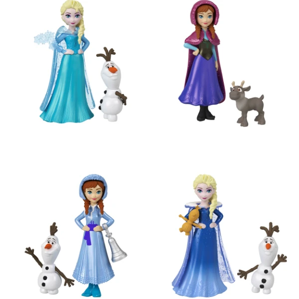 Set surpriză disney frozen ice reveal cu gel de gheață squishy, 6 modele, 4 modele 6