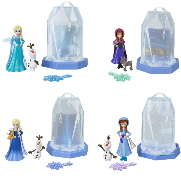 Set surpriză disney frozen ice reveal cu gel de gheață squishy, 6 modele, 4 modele 2