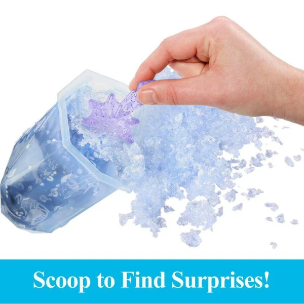 Set surpriză disney frozen ice reveal cu gel de gheață squishy, 6 modele, 4 modele 15