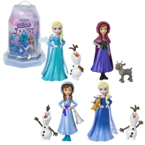 Набор-сюрприз disney frozen ice reveal с ледяным гелем squishy, 4 модели