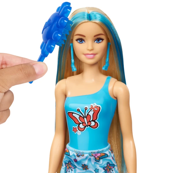 Păpușa barbie color reveal gama "inspirat de curcubeu", tema anilor 1960 5