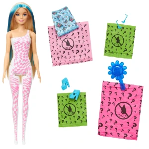 Păpușa barbie color reveal gama "inspirat de curcubeu", tema anilor 1960 Thumbnail 4