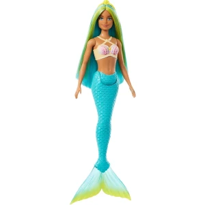 Păpușa barbie dreamtopia "sirena cu păr albastru - verde" Thumbnail 7