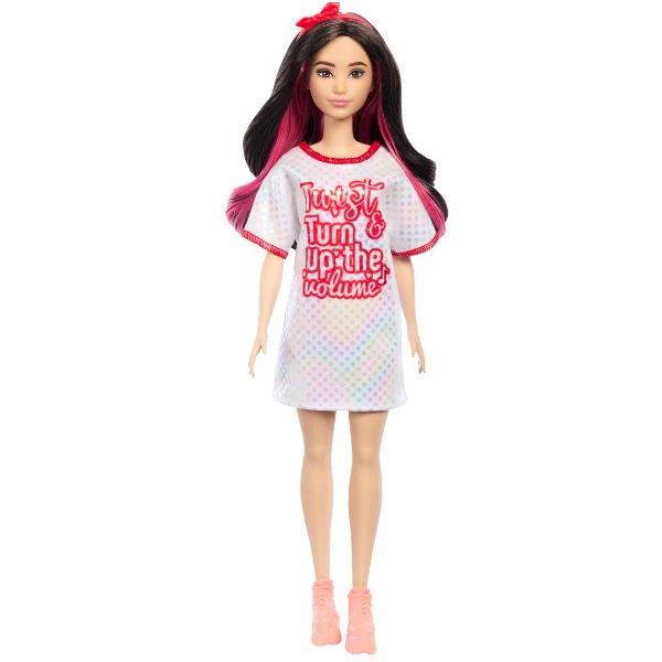 Кукла barbie "модница с черными волнистыми волосами и в платье twist 'n' turn" 2