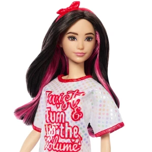 Кукла barbie "модница с черными волнистыми волосами и в платье twist 'n' turn" Thumbnail 5