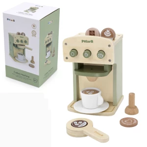 Set de joaca din lemn &quot;Mașină de cafea cu accesorii.&quot;