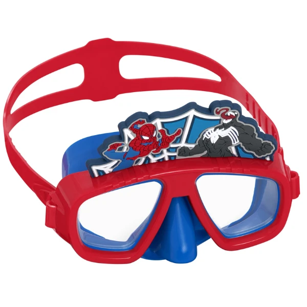 Bestway маска для плавания "человек паук" marvel, 3+ 4