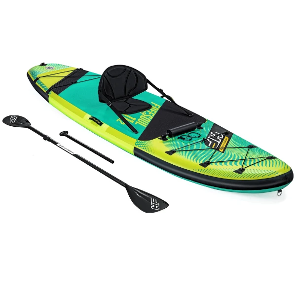 Bestway sup-доска 2 в 1 freesoul tech convertible 340 х 89 х 15 см с сиденьем, веслом, насосом 6