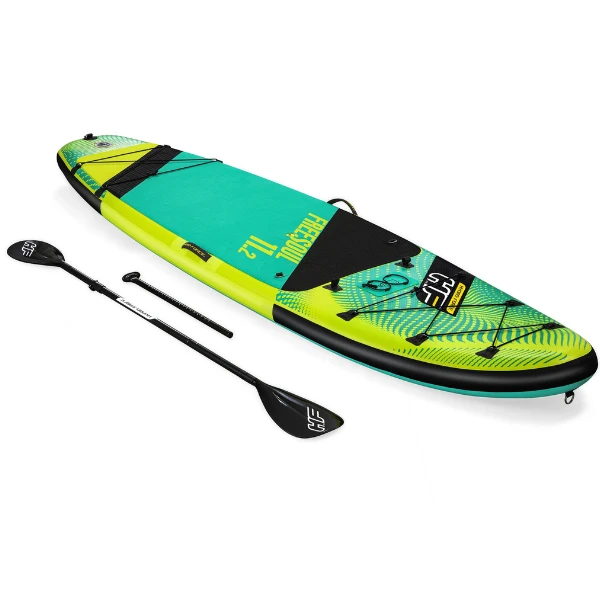 Bestway sup-доска 2 в 1 freesoul tech convertible 340 х 89 х 15 см с сиденьем, веслом, насосом 5