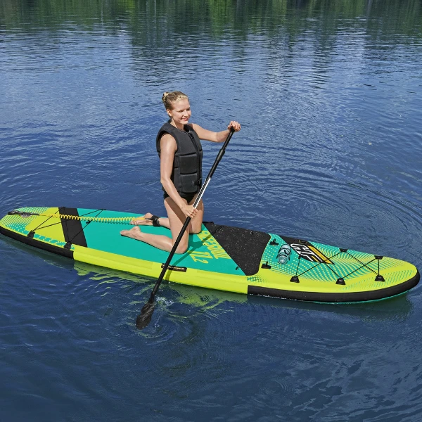 Bestway sup-доска 2 в 1 freesoul tech convertible 340 х 89 х 15 см с сиденьем, веслом, насосом 25