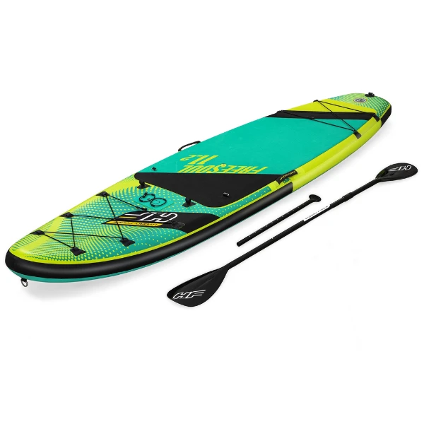 Bestway sup-доска 2 в 1 freesoul tech convertible 340 х 89 х 15 см с сиденьем, веслом, насосом 4