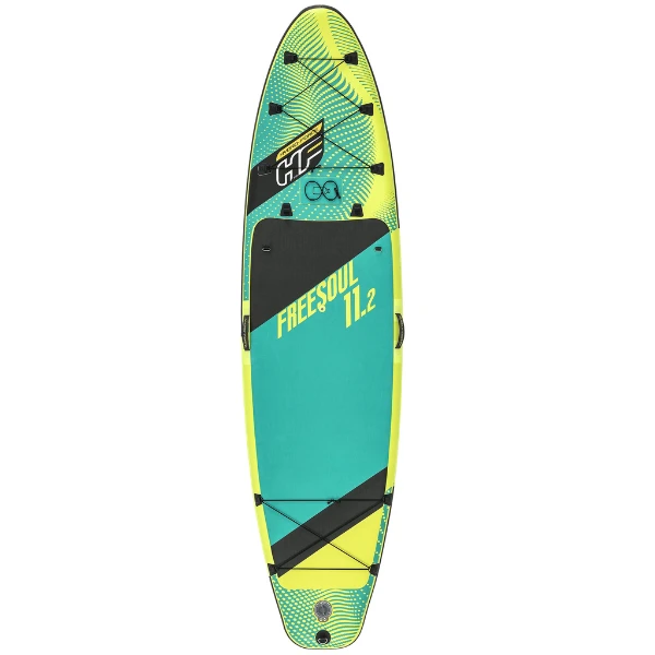 Bestway sup-доска 2 в 1 freesoul tech convertible 340 х 89 х 15 см с сиденьем, веслом, насосом 15