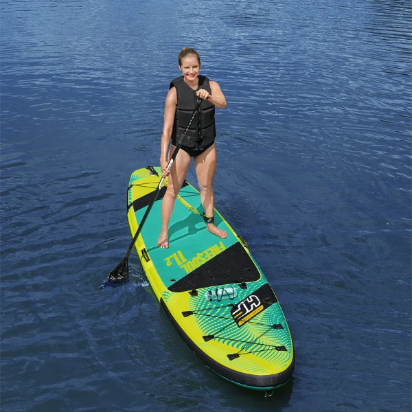 Bestway sup-доска 2 в 1 freesoul tech convertible 340 х 89 х 15 см с сиденьем, веслом, насосом 30