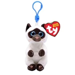 Брелочек-кошечка miso 8,5 см (beanie babies clip)