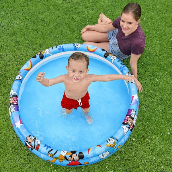 Bestway piscină gonflabilă pentru copii "mickey mouse", 122х25 cm,140 l, 2+ 9