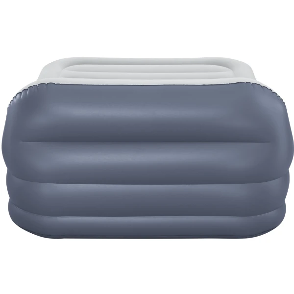 Bestway надувной матрас со встроенным электронасосом 220 v и изголовьем, 152x226x84 см 19