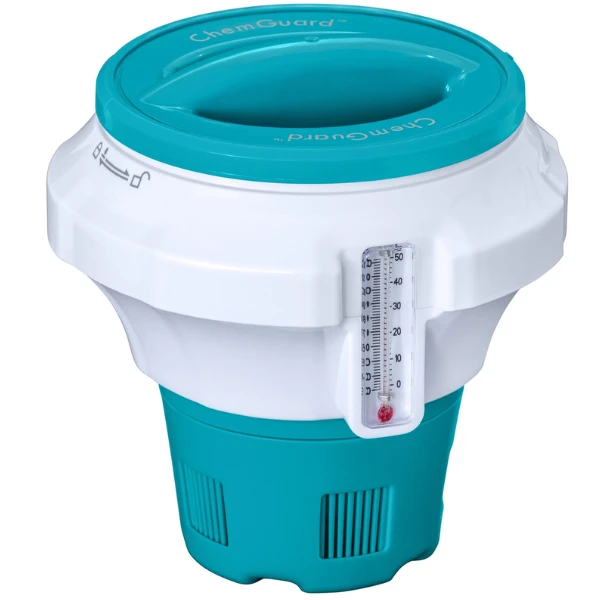 Bestway dozator plutitor cu termometru și mănușă de protecție pentru tablete de 7,6 cm 6