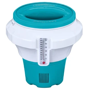 Bestway dozator plutitor cu termometru și mănușă de protecție pentru tablete de 7,6 cm Thumbnail 1
