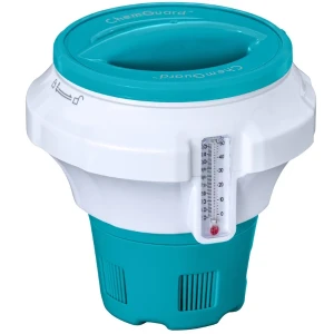 Bestway dozator plutitor cu termometru și mănușă de protecție pentru tablete de 7,6 cm Thumbnail 6