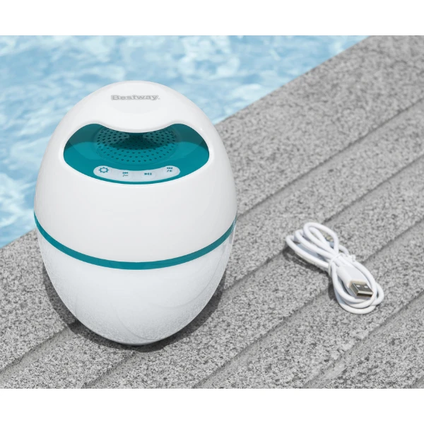 Bestway boxă plutitoare bluetooth cu iluminare led, pentru piscină 5