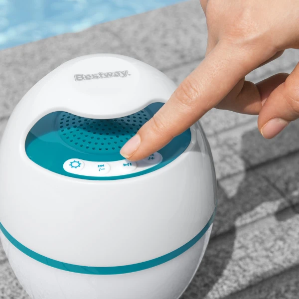 Bestway boxă plutitoare bluetooth cu iluminare led, pentru piscină 12