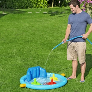 Bestway piscină gonflabilă pentru copii cu baldachin "scoica de mare" 115x89x76 cm, 45 l, de la 6 luni Thumbnail 11