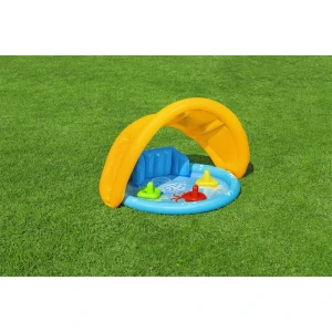 Bestway piscină gonflabilă pentru copii cu baldachin "scoica de mare" 115x89x76 cm, 45 l, de la 6 luni Thumbnail 9