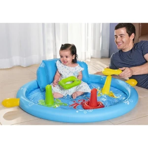 Bestway piscină gonflabilă pentru copii cu baldachin "scoica de mare" 115x89x76 cm, 45 l, de la 6 luni Thumbnail 17
