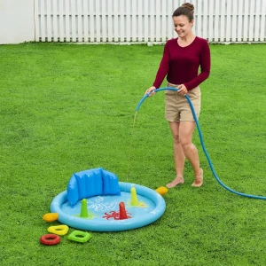Bestway piscină gonflabilă pentru copii cu baldachin "scoica de mare" 115x89x76 cm, 45 l, de la 6 luni Thumbnail 28